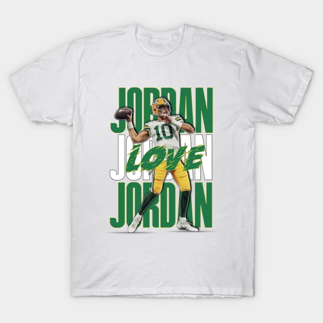 Jordan Love T-Shirt by NFLapparel